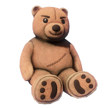 Creepy stuffed clearance bear