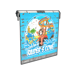 Скин Raider's Cove Garage Door