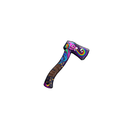 Скин Rainbow Pony Hatchet в Rust