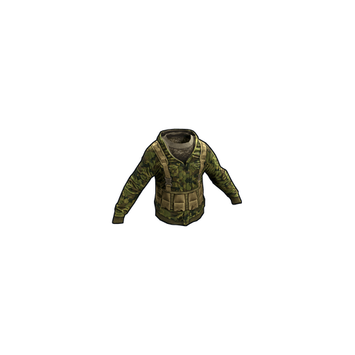 Скин Elite Forest Camo Hoodie в Rust