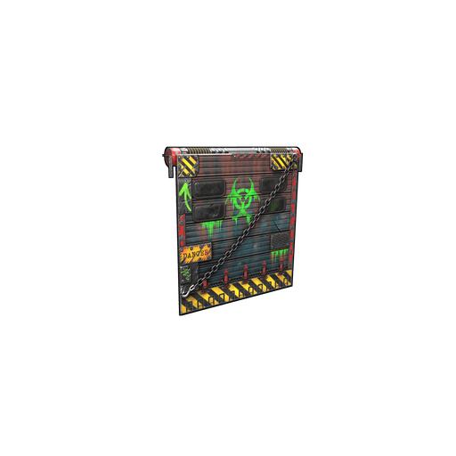 Скин Toxic Garage Door в Rust