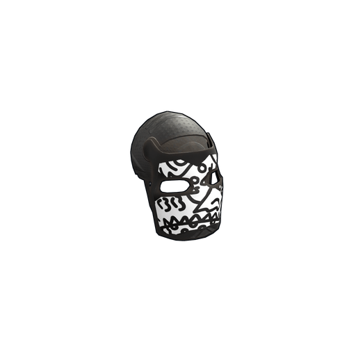 Скин Doodle Metal Facemask в Rust