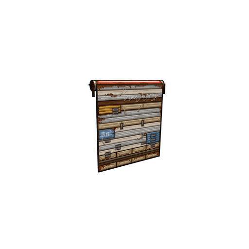 Скин Pixel Garage Door в Rust