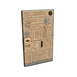 Скин Hieroglyphic Metal Door