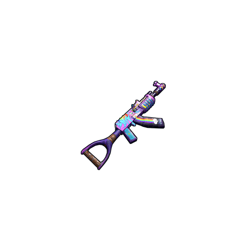 Скин Rainbow Pony AR в Rust