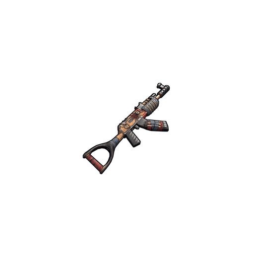 Скин Punkish AK47 в Rust