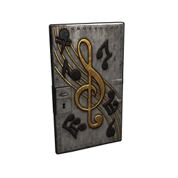 Скин Musical Notes Door