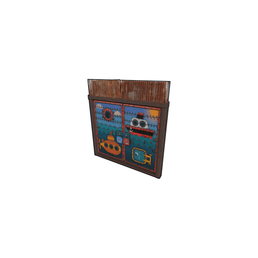 Скин Shippy & Friends Double Door в Rust