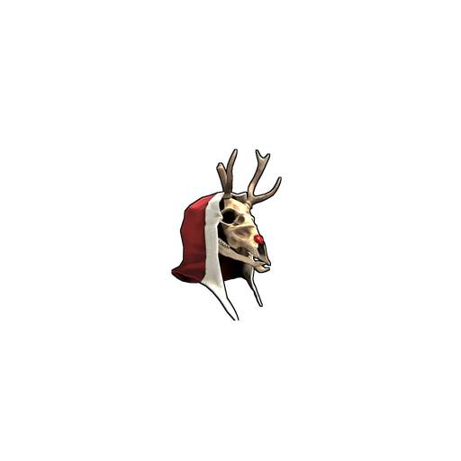 Скин Rudolph Skull Mask в Rust