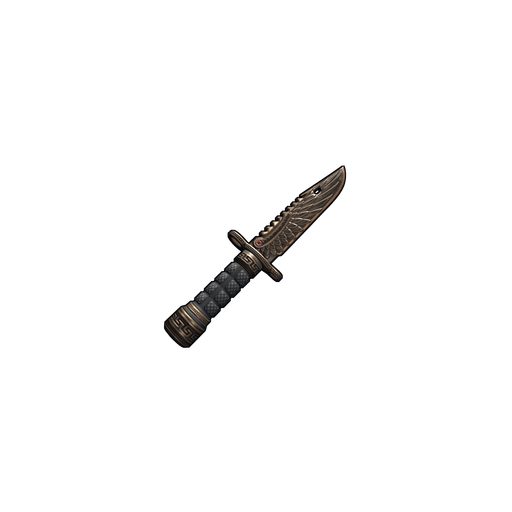 Скин Bronze Raven Knife в Rust