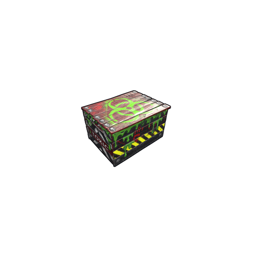 Скин Toxic Hazard Box в Rust