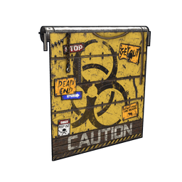 Скин Caution Garage Door