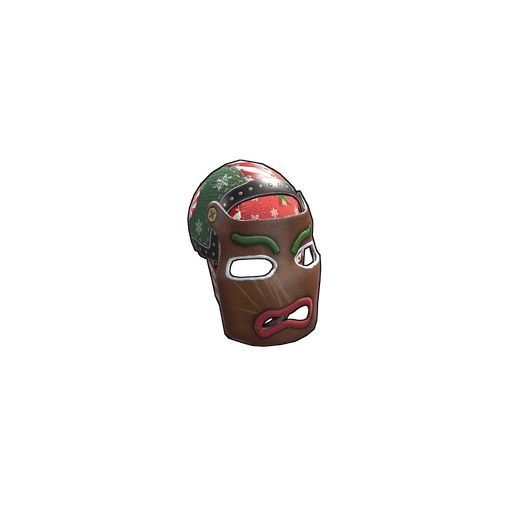 Скин Naughty Gingerbread Facemask в Rust