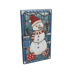 Скин Snowman Door