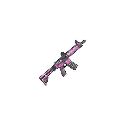 Скин Pink Death LR300 в Rust