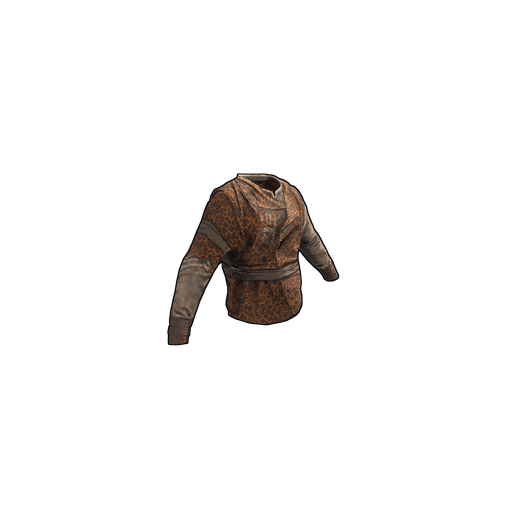Скин Leopard Skin Shirt в Rust