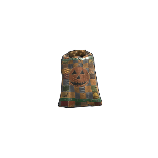 Скин Spooky Pumpkin Bed в Rust