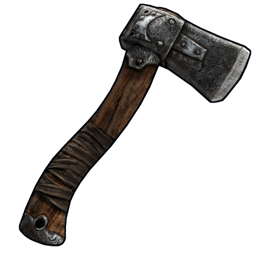 Damascus Steel Hatchet