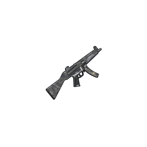 Скин Arctic Wolf MP5 в Rust