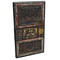 Antique Metal Door