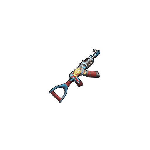 Скин Piranha AK47 в Rust
