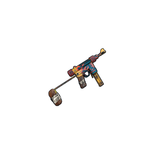 Скин Dark Flames SMG в Rust