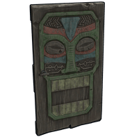 Forgotten Temple Door