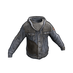Скин Denim Studded Hoodie