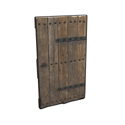 Скин Riveted Wooden Door
