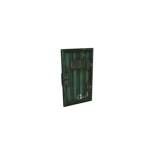 Скин Green Armored Container Door в Rust