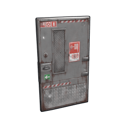 Скин Grey Fire Door