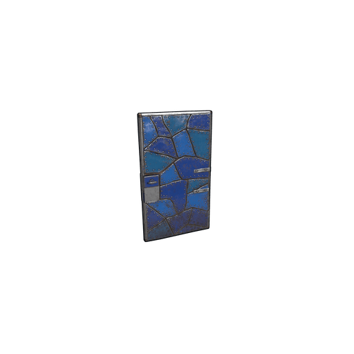 Скин Blue Puzzle Door в Rust