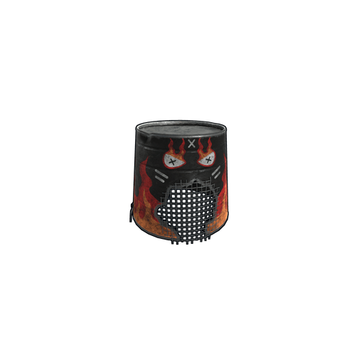 Скин Roasted Bucket Helmet в Rust