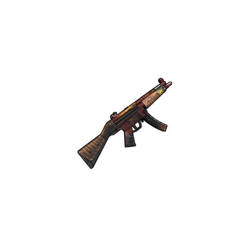 Скин Wild Flame MP5 в Rust