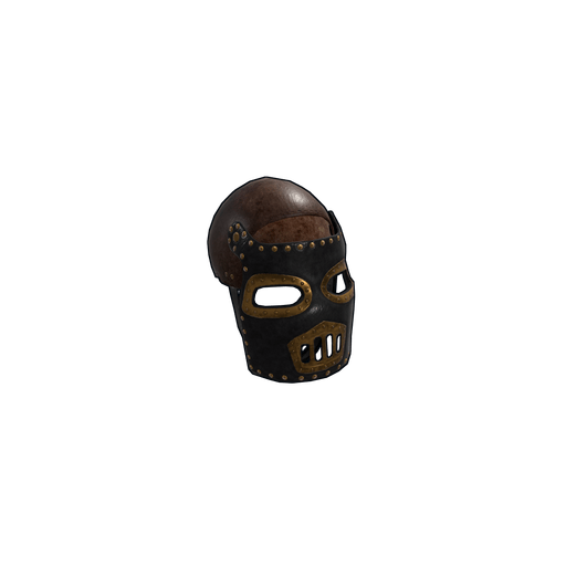 Скин Steampunk Leather Mask в Rust