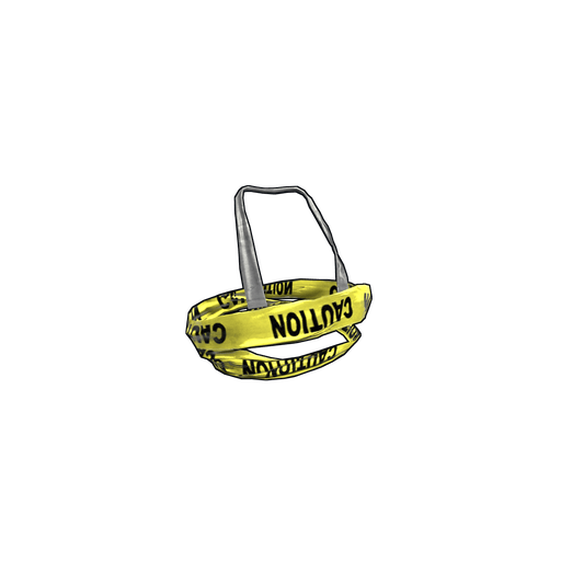 Скин Caution Tape Top в Rust