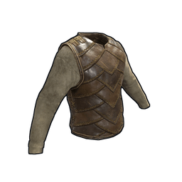 Скин Burlap and Leather Vest