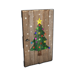 Скин Christmas Tree Door