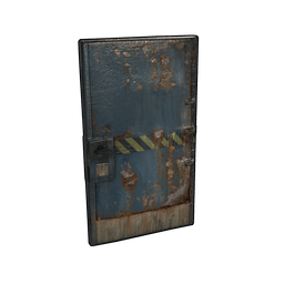 Скин Hazard Metal Door