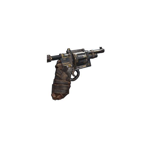 Скин Western Revolver Gold в Rust