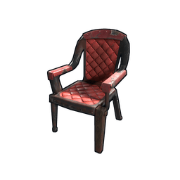 Скин Red Leather Chair