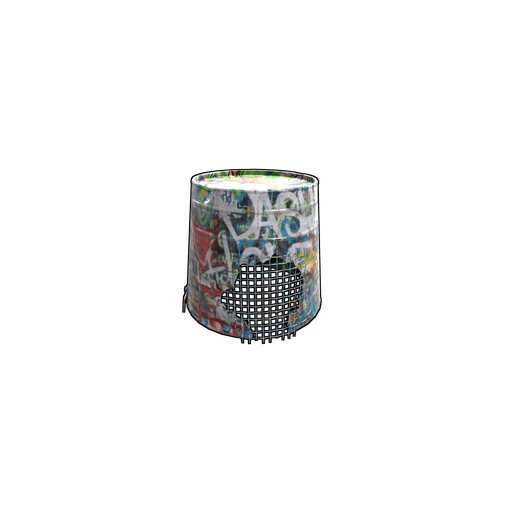 Скин Graffiti Bucket Helmet в Rust