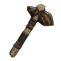 Large Fruit Pit Hatchet