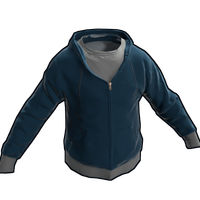 Blue Hoodie