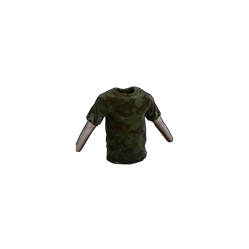 Скин Forest Camo Tshirt в Rust