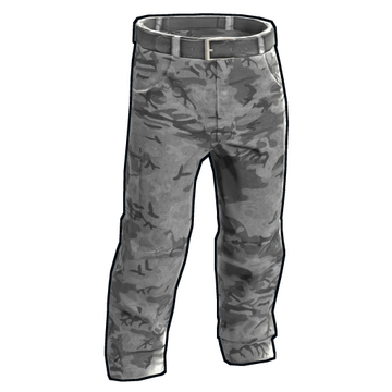 Winter store camo joggers