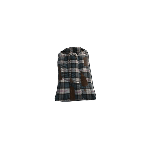 Скин Blue Plaid Sleeping Bag в Rust