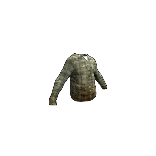 Скин Green Checkered Shirt в Rust