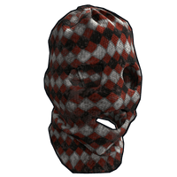 Red Check Balaclava