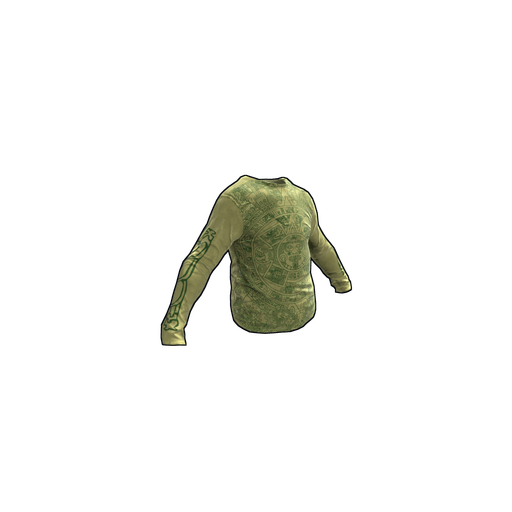 Скин Aztec Long T-Shirt в Rust